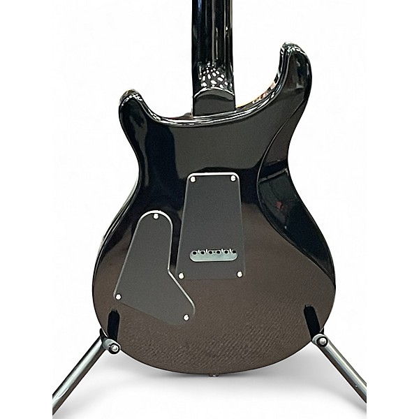 Used PRS SE Custom 24 Black Gold Sunburst Solid Body Electric Guitar