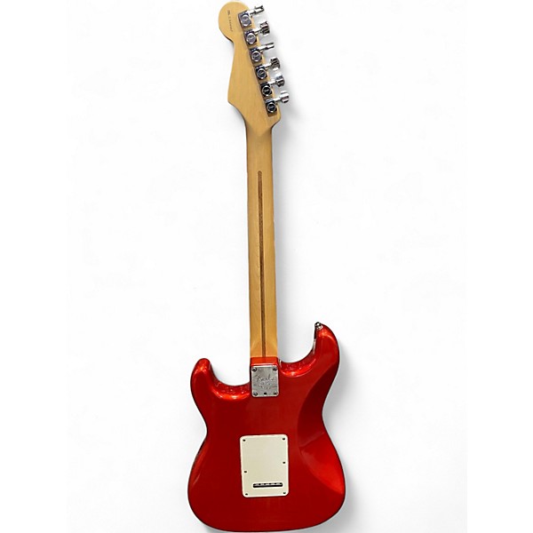 Used 2001 Fender American Standard Stratocaster Hot Rod Red Solid Body Electric Guitar
