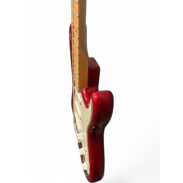 Used 2006 Fender Standard Stratocaster Candy Apple Red Solid Body Electric Guitar