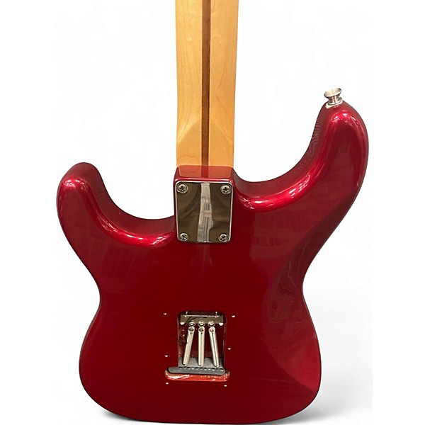 Used 2006 Fender Standard Stratocaster Candy Apple Red Solid Body Electric Guitar