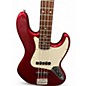 Used Squier Affinity Jazz Bass Candy Apple Red Electric Bass Guitar