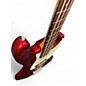 Used Squier Affinity Jazz Bass Candy Apple Red Electric Bass Guitar