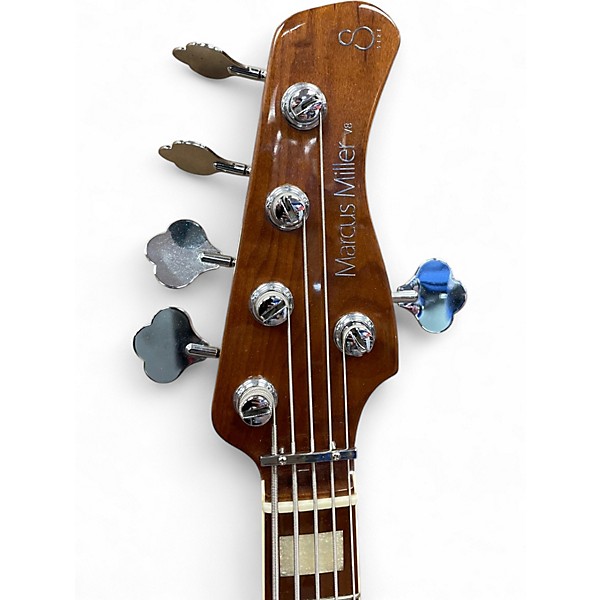 Used Marcus Miller V8 Tobacco Sunburst Electric Bass Guitar
