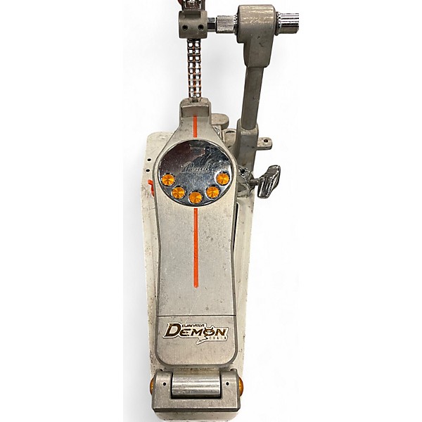 Used Pearl Eliminator Demon Chain Drive Double Pedal Complete Double Bass Drum Pedal