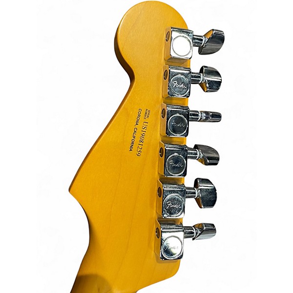 Used Fender American Ultra Stratocaster 3 Tone Sunburst Solid Body Electric Guitar