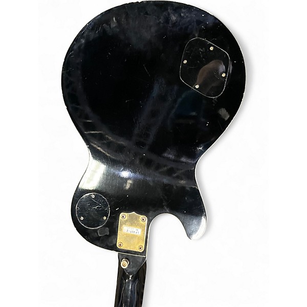 Used National Big Daddy LP457-2 Black Solid Body Electric Guitar