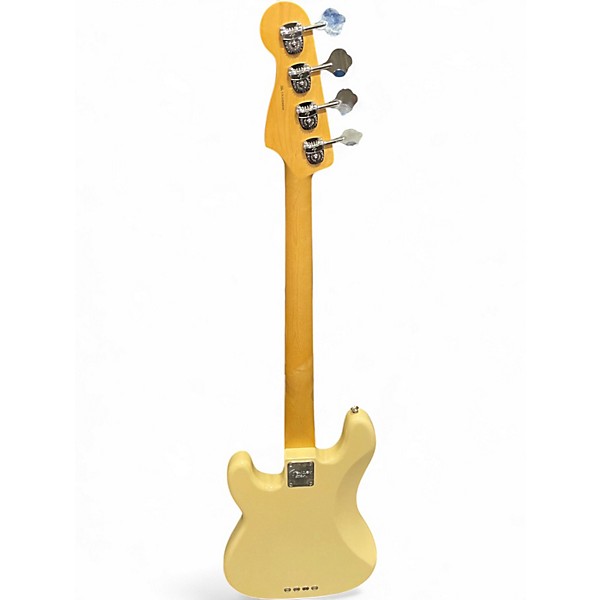 Used 2020 Fender American Professional Precision Bass Olympic White Electric Bass Guitar