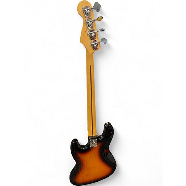 Used Fender Standard Jazz Bass Sunburst Electric Bass Guitar