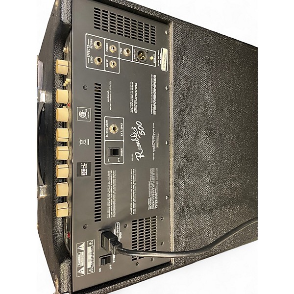 Used Fender Rumble V3 500W 2x10 Bass Combo Amp