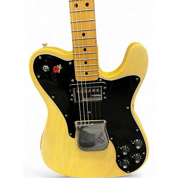 Vintage 1973 Fender TELE CUSTOM Blonde Solid Body Electric Guitar