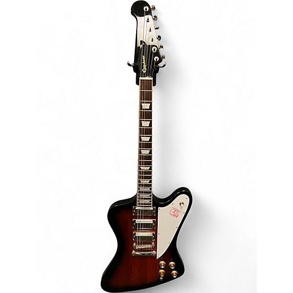 Used Epiphone FIREBIRD Brown Sunburst Solid Body Electric Guitar