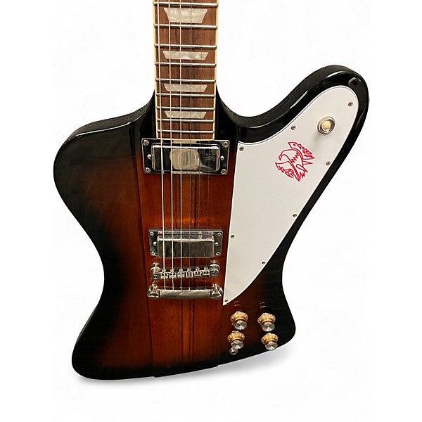 Used Epiphone FIREBIRD Brown Sunburst Solid Body Electric Guitar