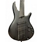 Used Ibanez Iron Label SRMS325EX Flat Black Electric Bass Guitar