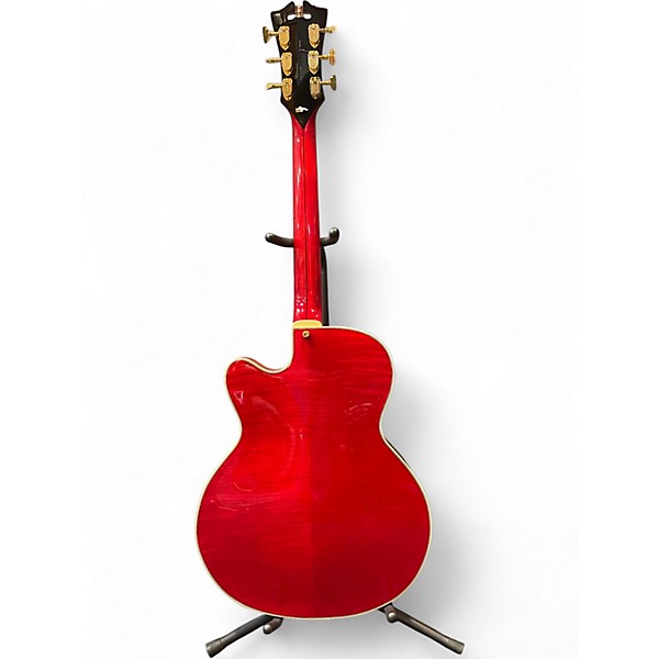 Used D'Angelico Excel 59 Trans Wine Hollow Body Electric Guitar