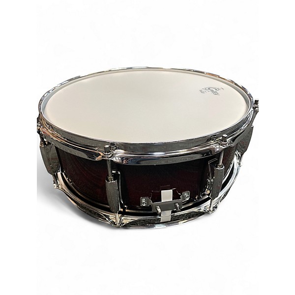 Used Gretsch Drums 14X5.5 Catalina Maple Snare Dark Cherry Burst Drum
