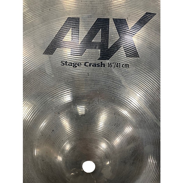 Used SABIAN 16in AAX Stage Crash Cymbal