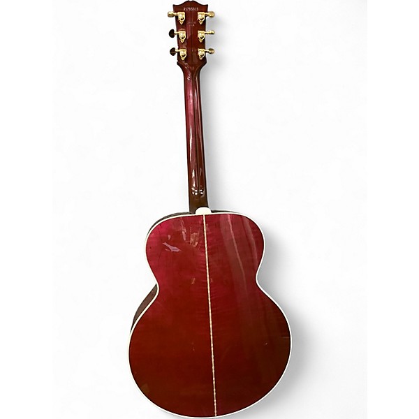 Used Gibson SJ-200 Standard Wine Red Acoustic Guitar