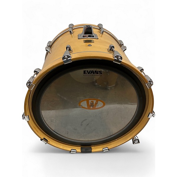 Used Yamaha 6 Piece Maple Custom Absolute 6 Piece Natural Drum Kit