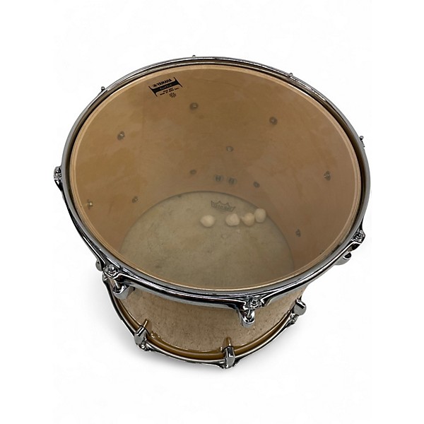 Used Yamaha 6 Piece Maple Custom Absolute 6 Piece Natural Drum Kit