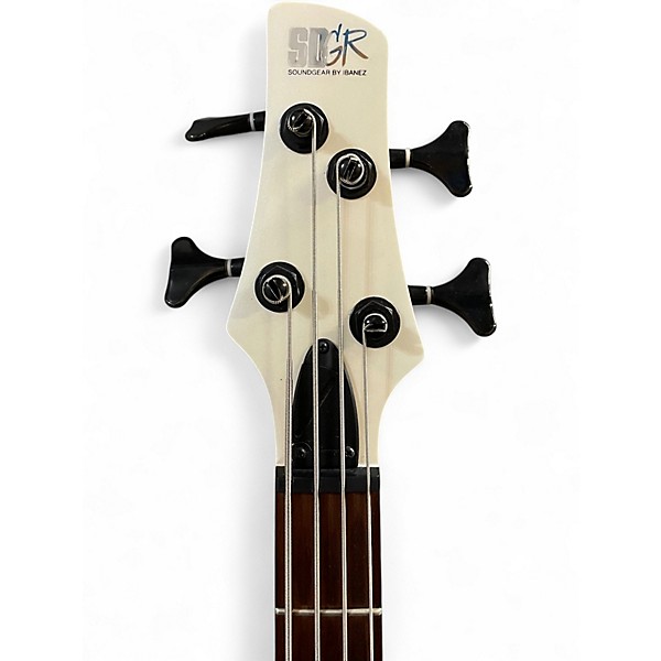 Used Ibanez SR250 Pearl White Electric Bass Guitar
