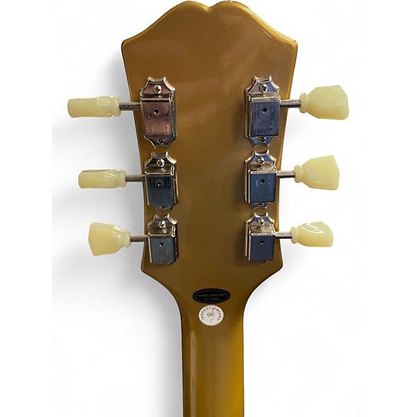 Used Epiphone ES355 Gold Top Hollow Body Electric Guitar