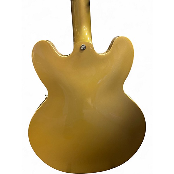 Used Epiphone ES355 Gold Top Hollow Body Electric Guitar