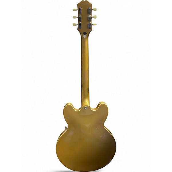 Used Epiphone ES355 Gold Top Hollow Body Electric Guitar