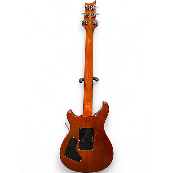Used PRS SE CUSTOM FR Flamed Orange Solid Body Electric Guitar