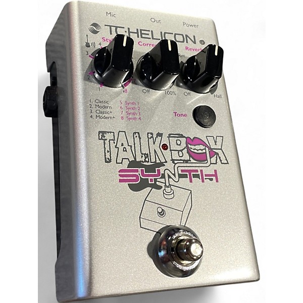 Used TC Helicon Talk Box Synth Effect Pedal