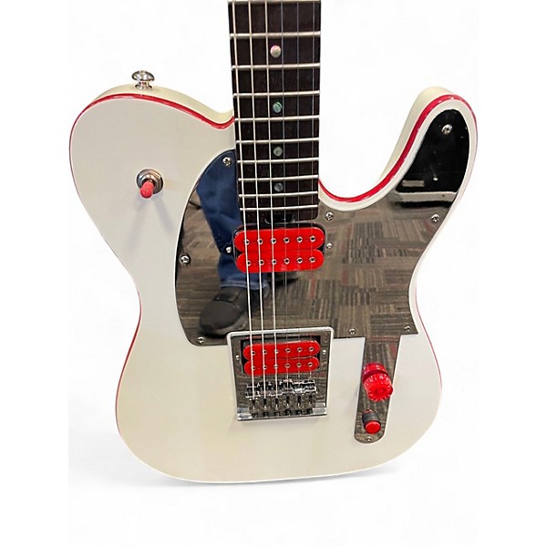 Used Firefly FFTL GHOST WHITE Solid Body Electric Guitar