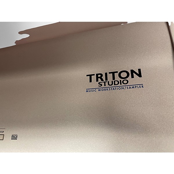 Used KORG Triton Studio 88 Key Keyboard Workstation