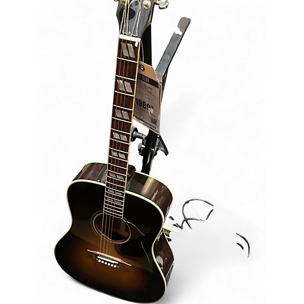 Used Gibson Hummingbird Pro 2 Color Sunburst Acoustic Electric Guitar