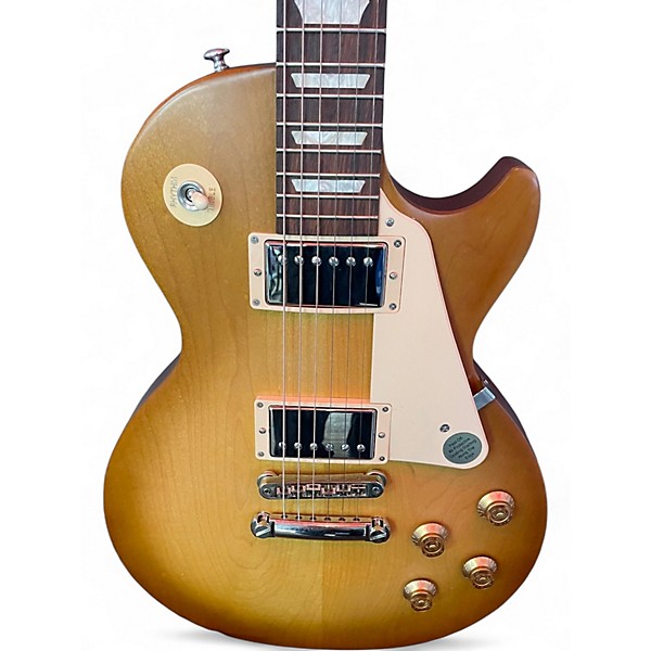 Used 2022 Gibson Les Paul Tribute Honey Burst Solid Body Electric Guitar