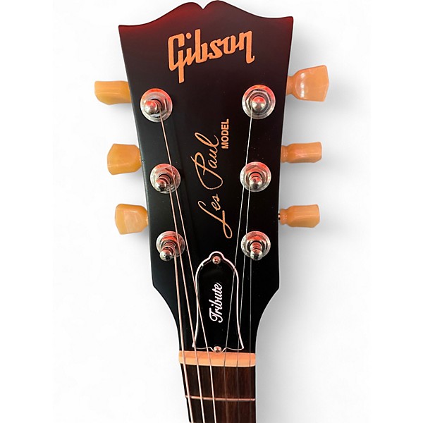 Used 2022 Gibson Les Paul Tribute Honey Burst Solid Body Electric Guitar