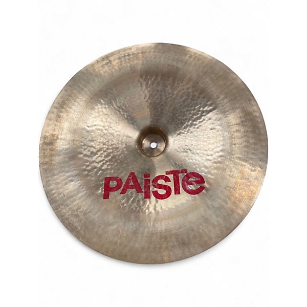 Used Paiste 18in 2002 CHINA TYPE Cymbal