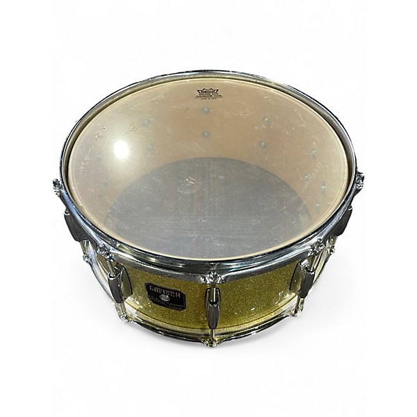 Used Gretsch Drums 14X6 Catalina Snare Gold Drum