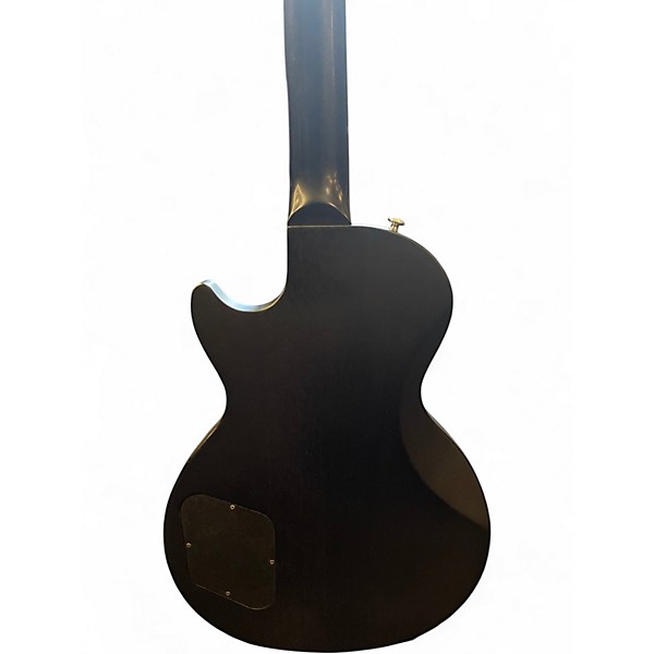 Used Gibson Les Paul CM 2015 Trans Black Solid Body Electric Guitar