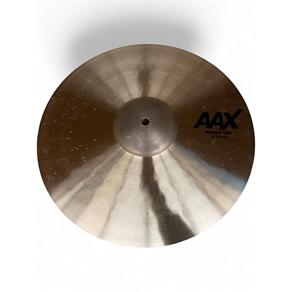 Used SABIAN 14in AAX Medium Hi Hat Pair Cymbal