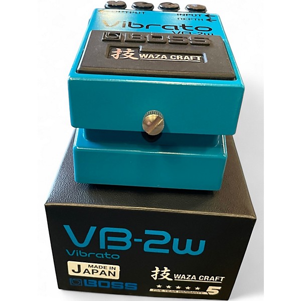 Used BOSS VB-2W Vibrato Effect Pedal