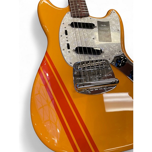 Used Fender VINTERA II 70'S MUSTANG COMPETITION ORANGE Solid Body Electric Guitar