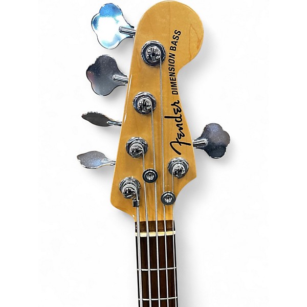 Used Fender American Dimension 5 String Bass VIOLIN BURST Electric Bass Guitar