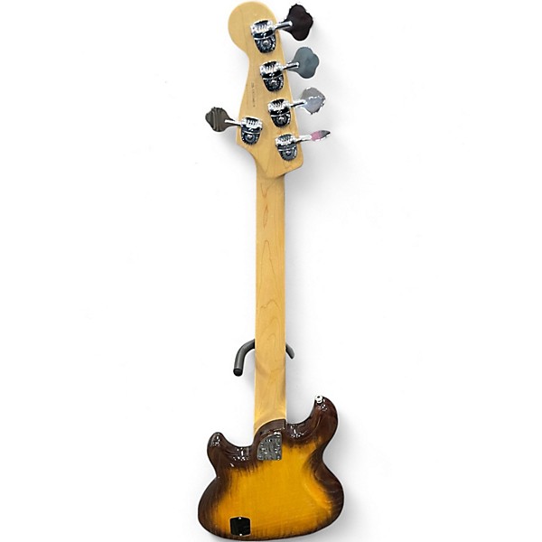 Used Fender American Dimension 5 String Bass VIOLIN BURST Electric Bass Guitar