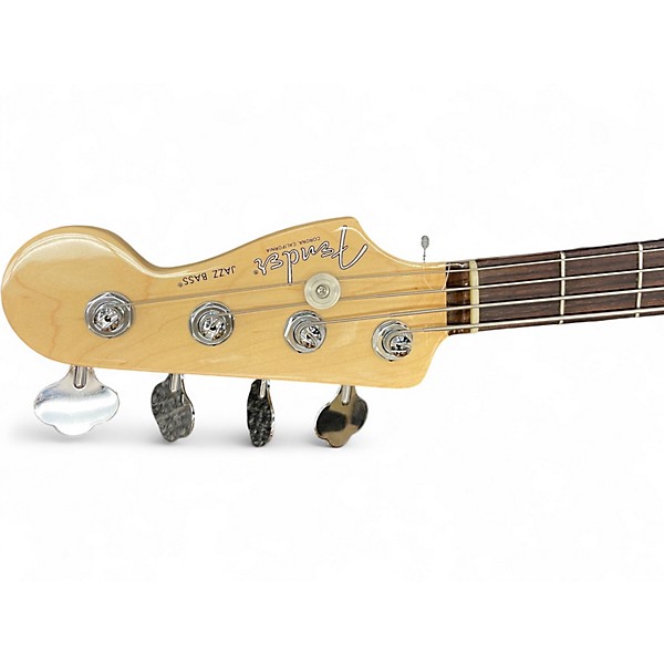 Used Fender American Professional LE Lightweight Ash Sienna Sunburst Electric Bass Guitar