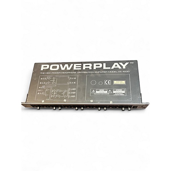 Used Behringer Powerplay HA4000 Signal Processor