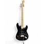 Used Squier Sonic Stratocaster HSS Black Solid Body Electric Guitar thumbnail