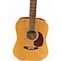 Used Burswood JW-41F Natural Acoustic Guitar