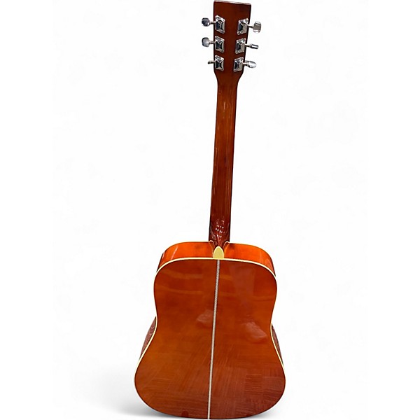 Used Burswood JW-41F Natural Acoustic Guitar