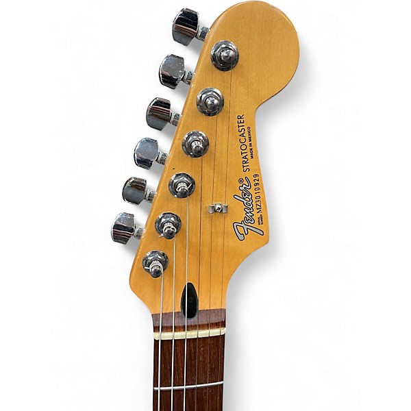 Used Fender Standard Stratocaster Black Solid Body Electric Guitar