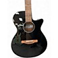 Used Ibanez aeg50 Black Acoustic Electric Guitar