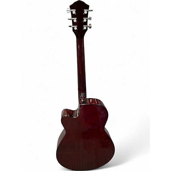 Used Fender FA135CE Concert Natural Acoustic Electric Guitar